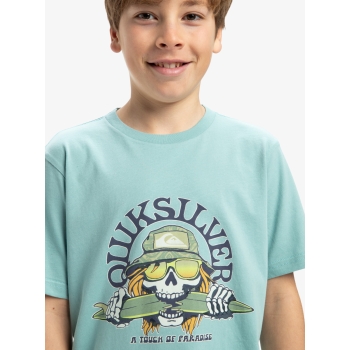 QUIKSILVER EV SKULL FEAST T-SHIRT FOR BOYS 8-16