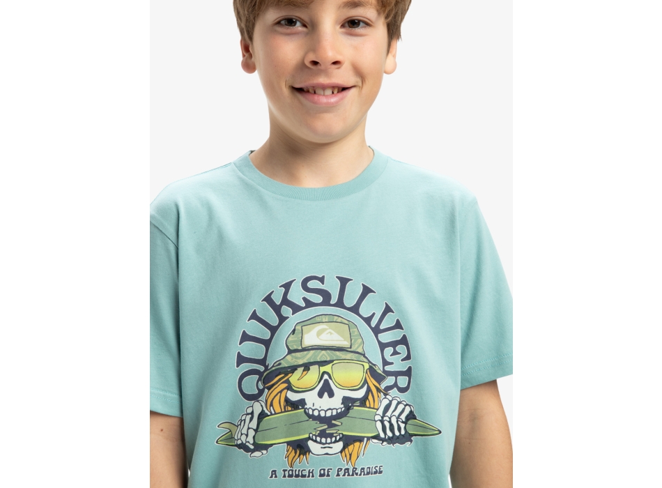 QUIKSILVER EV SKULL FEAST T-SHIRT FOR BOYS 8-16