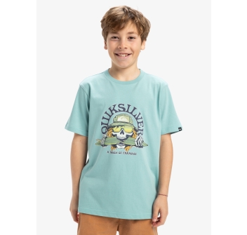 QUIKSILVER EV SKULL FEAST T-SHIRT FOR BOYS 8-16