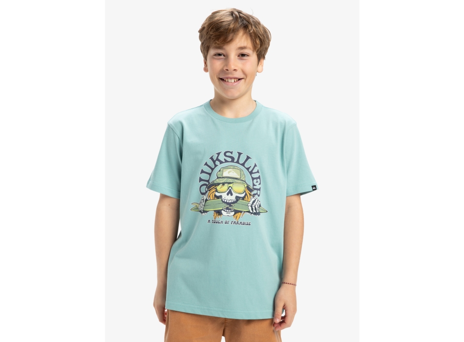 QUIKSILVER EV SKULL FEAST T-SHIRT FOR BOYS 8-16