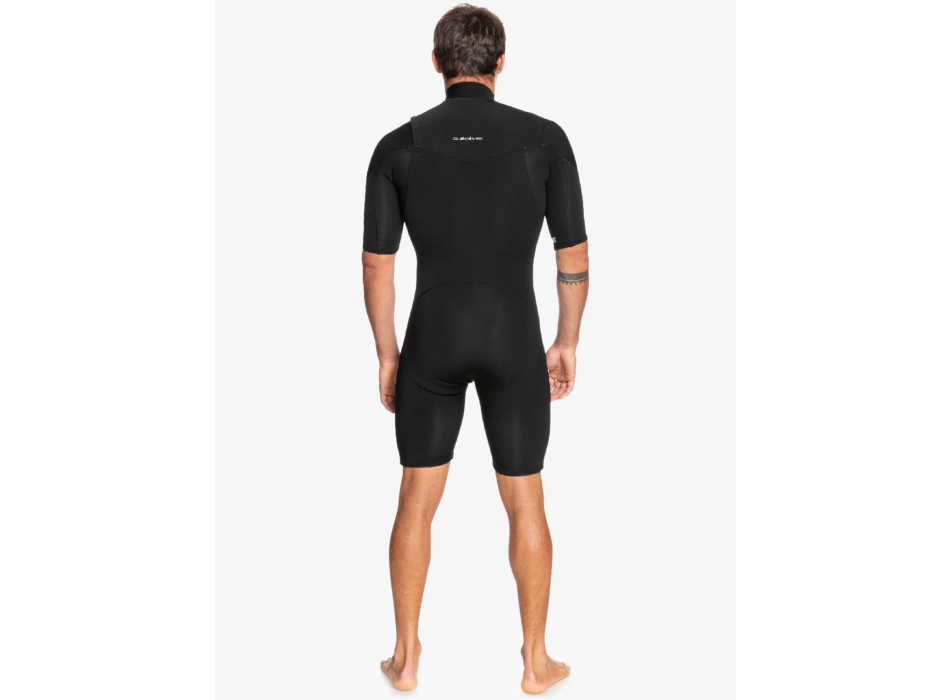 QUIKSILVER 2/2 EVERYDAY SESSIONS FRONT ZIP SPRINGSUIT BLACK