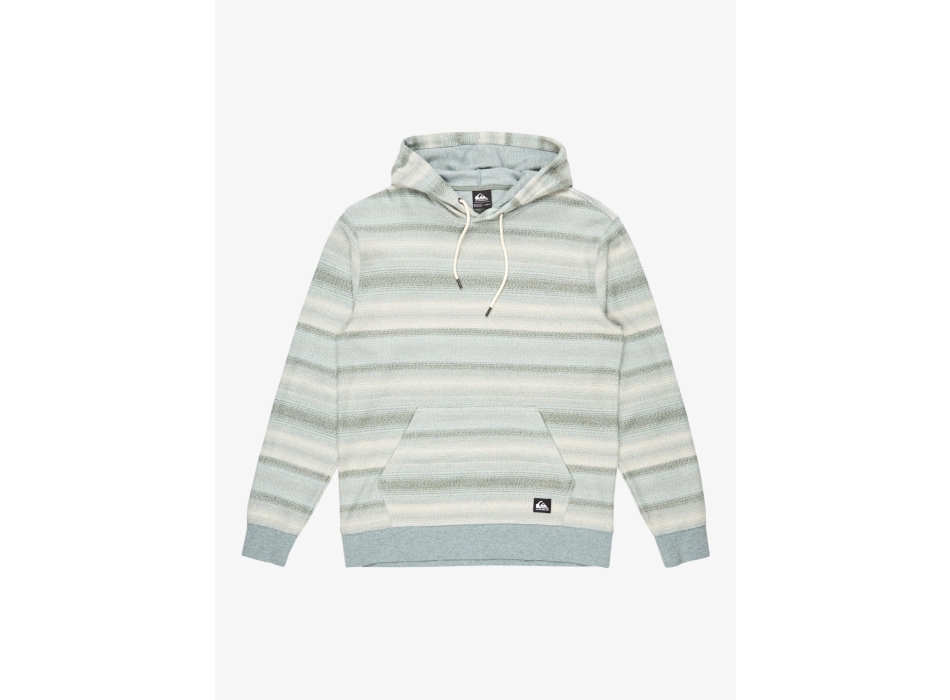QUIKSILVER GREAT OTWAY HOODIE ABBEY STONE GREY OTWAY