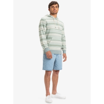 QUIKSILVER GREAT OTWAY HOODIE ABBEY STONE GREY OTWAY