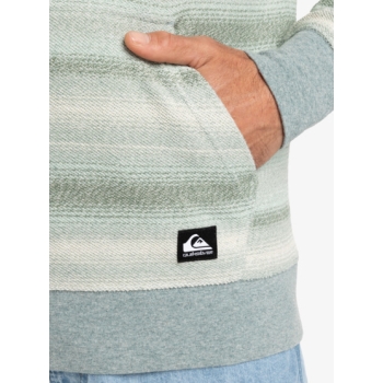 QUIKSILVER GREAT OTWAY HOODIE ABBEY STONE GREY OTWAY