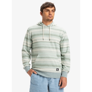 QUIKSILVER GREAT OTWAY HOODIE ABBEY STONE GREY OTWAY
