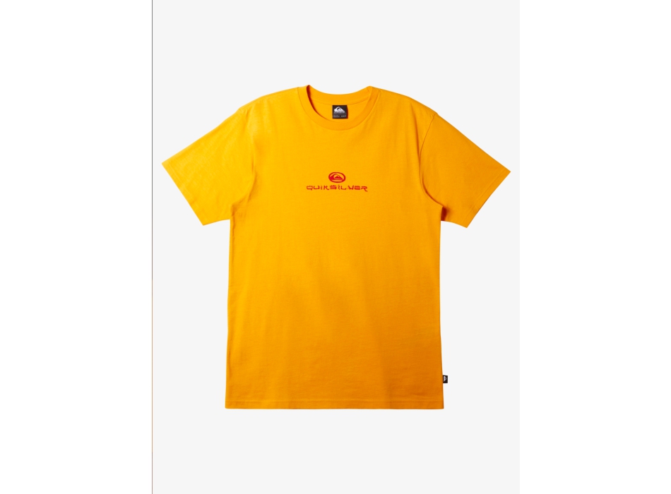 QUIKSILVER ISLAND SUNRISE T-SHIRT RADIANT YELLOW