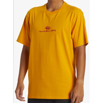 QUIKSILVER ISLAND SUNRISE T-SHIRT RADIANT YELLOW