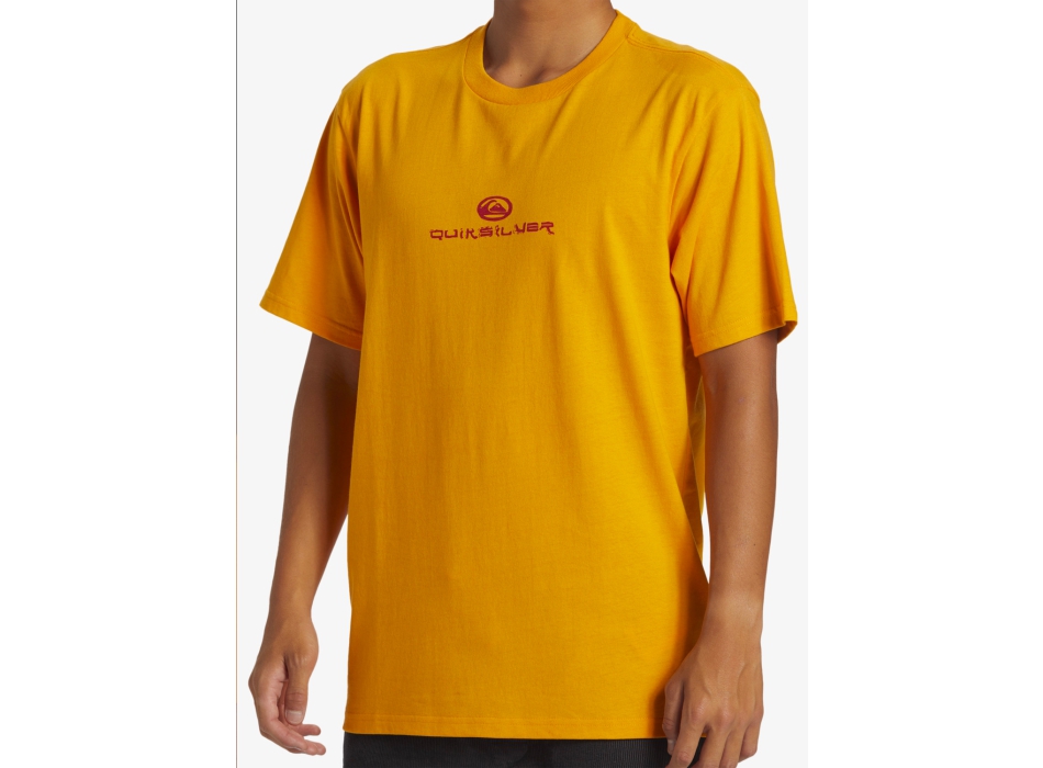 QUIKSILVER ISLAND SUNRISE T-SHIRT RADIANT YELLOW