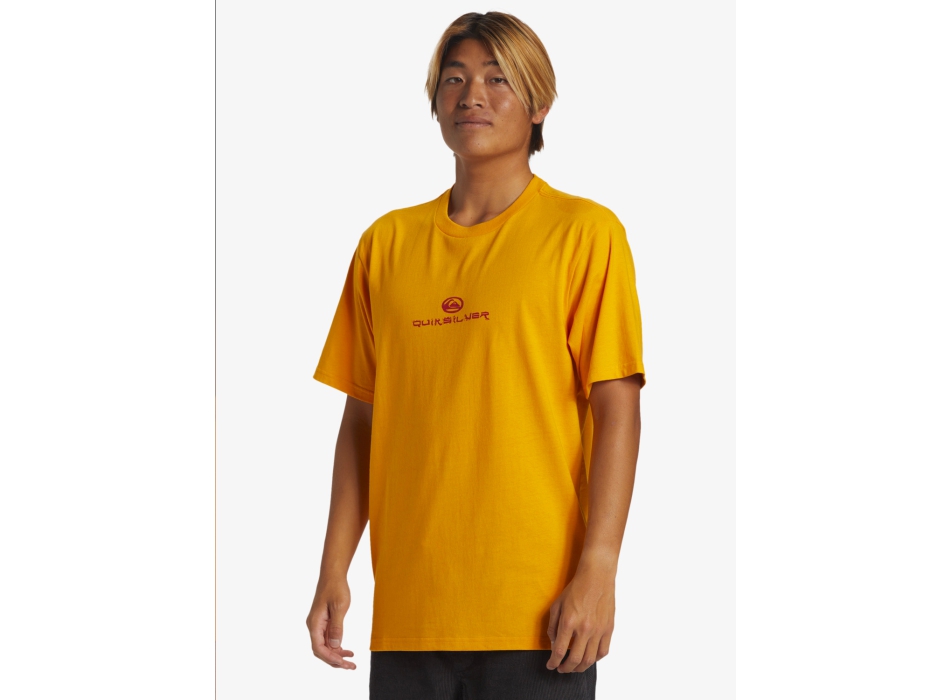 QUIKSILVER ISLAND SUNRISE T-SHIRT RADIANT YELLOW