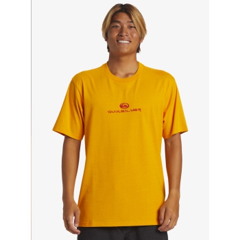 QUIKSILVER ISLAND SUNRISE T-SHIRT RADIANT YELLOW