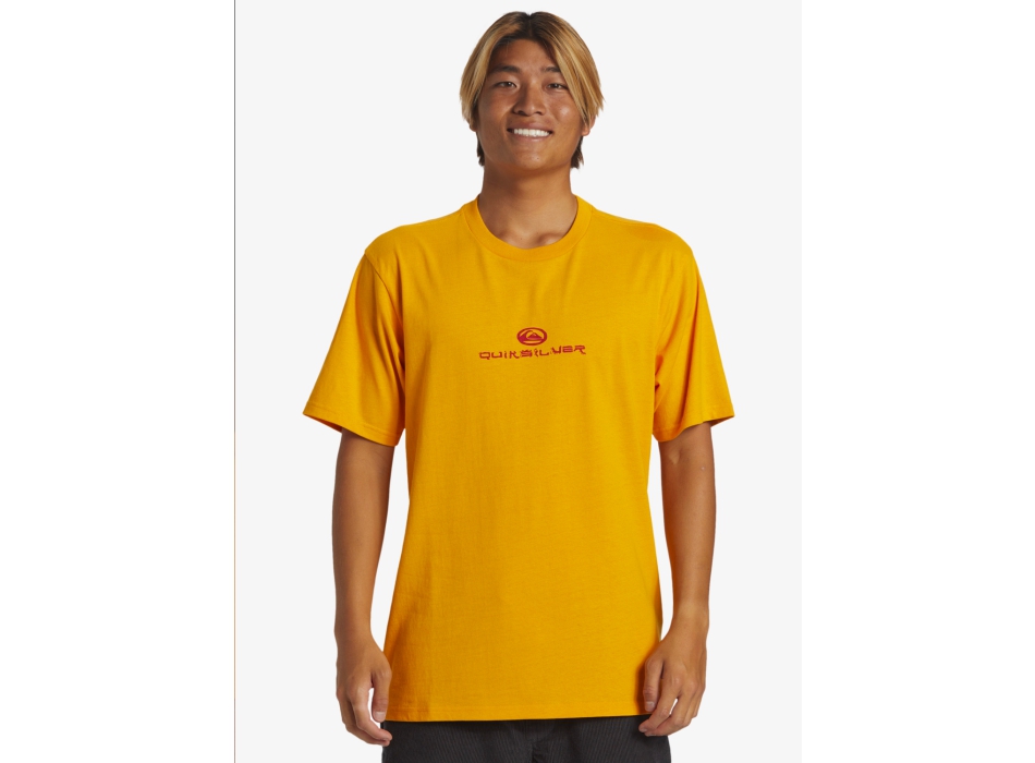 QUIKSILVER ISLAND SUNRISE T-SHIRT RADIANT YELLOW