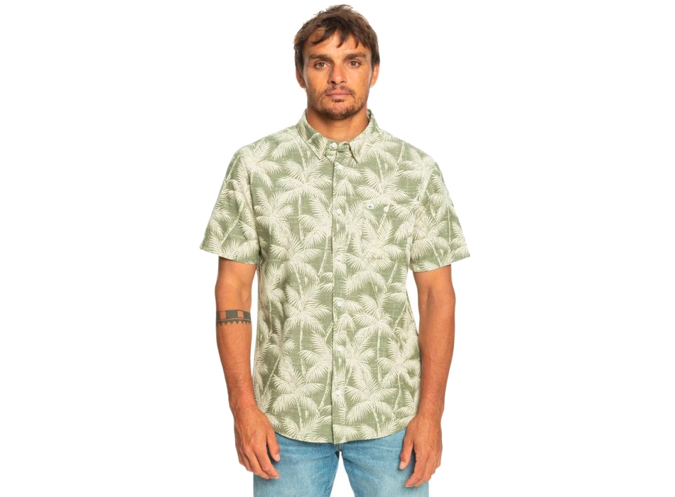 QUIKSILVER FLEETING MOMENT SHORT SLEEVE SHIRT