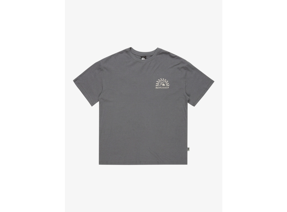 QUIKSILVER FREEDOM SWELL T-SHIRT IRON GATE
