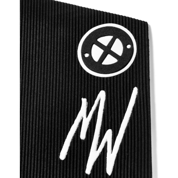 QUIKSILVER FRONT DREDED GRIP PAD MIKEY WRIGHT 4 PCS BLACK