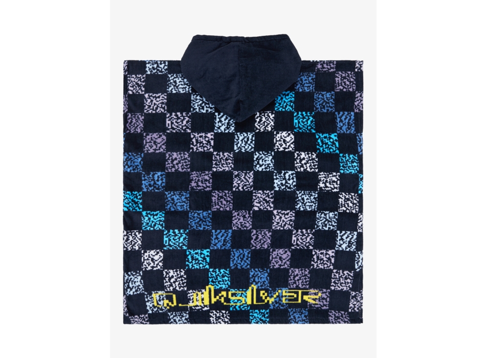 QUIKSILVER HOODY TOWEL PONCHO BOYS DARK NAVY NEXT GEN