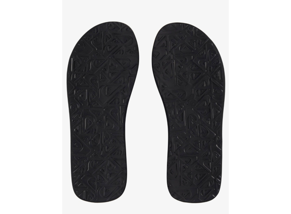 QUIKSILVER MOLOKAI LAYBACK SANDALS BLACK BLUE