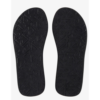 QUIKSILVER MOLOKAI LAYBACK SANDALS BLACK BLUE