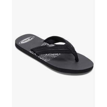 QUIKSILVER MOLOKAI LAYBACK SANDALS BLACK BLUE