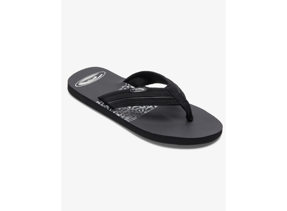 QUIKSILVER MOLOKAI LAYBACK SANDALS BLACK BLUE