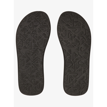 QUIKSILVER MOLOKAI LAYBACK SANDALS BLACK BLUE