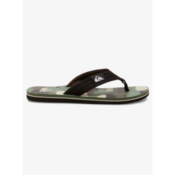 QUIKSILVER MOLOKAI LAYBACK SANDALS BLACK BLUE