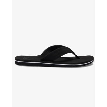 QUIKSILVER MOLOKAI LAYBACK SANDALS BLACK WHITE BLACK