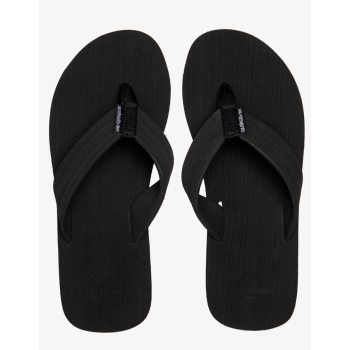 QUIKSILVER MOLOKAI LAYBACK SANDALS BLACK WHITE BLACK