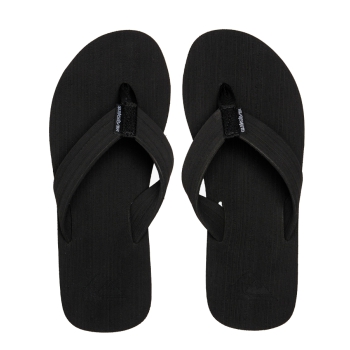 QUIKSILVER MOLOKAI LAYBACK SANDALS BLACK WHITE BLACK