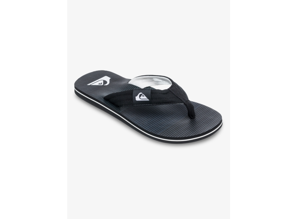 QUIKSILVER MOLOKAI LAYBACK II SANDALS BLACK CONNECT