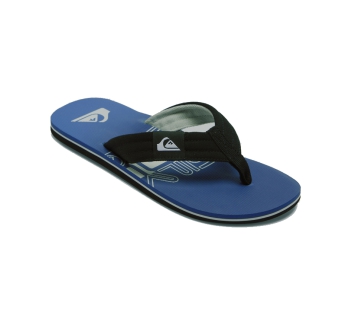 QUIKSILVER MOLOKAI LAYBACK II SANDALS BLUE WHITE BLUE