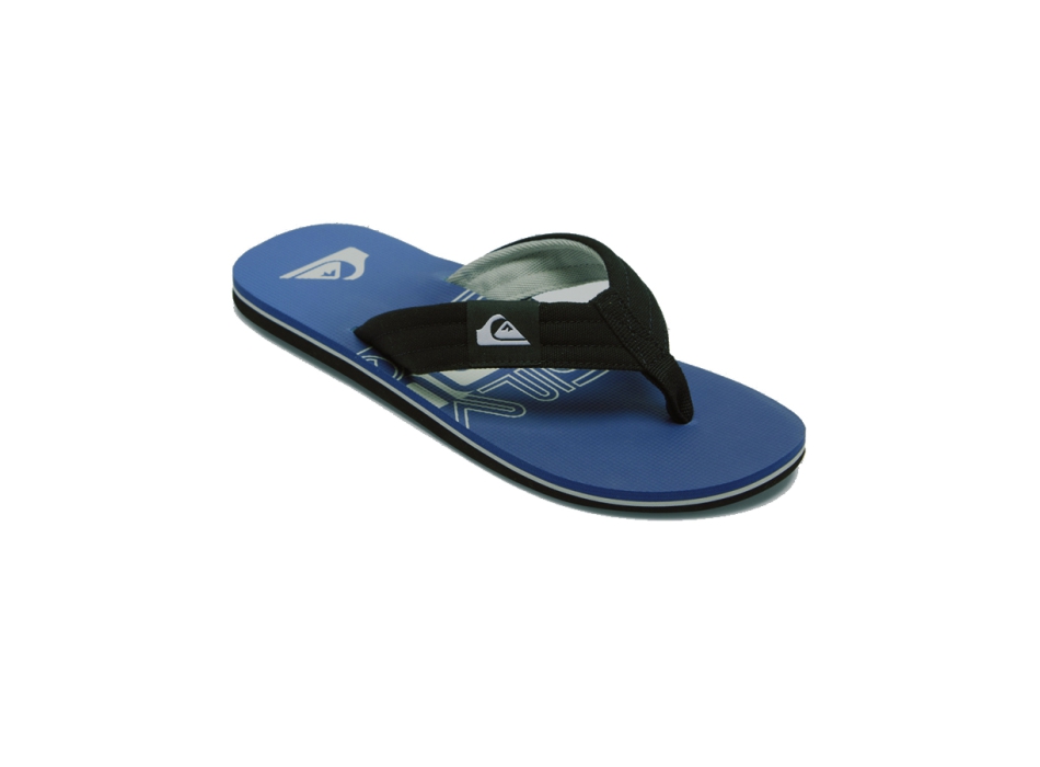 QUIKSILVER MOLOKAI LAYBACK II SANDALS BLUE WHITE BLUE