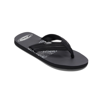 QUIKSILVER MOLOKAI SATURN LAYBACK SANDALS BLACK