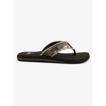 QUIKSILVER MONKEY ABYSS SANDALS GREEN BROWN BLACK