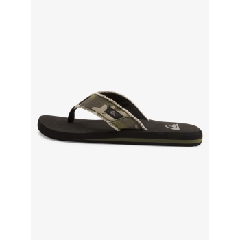 QUIKSILVER MONKEY ABYSS SANDALS GREEN BROWN BLACK