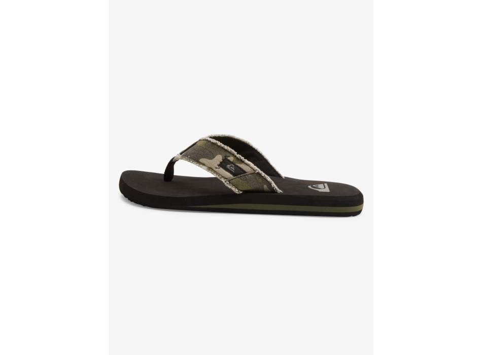 QUIKSILVER MONKEY ABYSS SANDALS GREEN BROWN BLACK