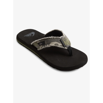 QUIKSILVER MONKEY ABYSS SANDALS GREEN BROWN BLACK