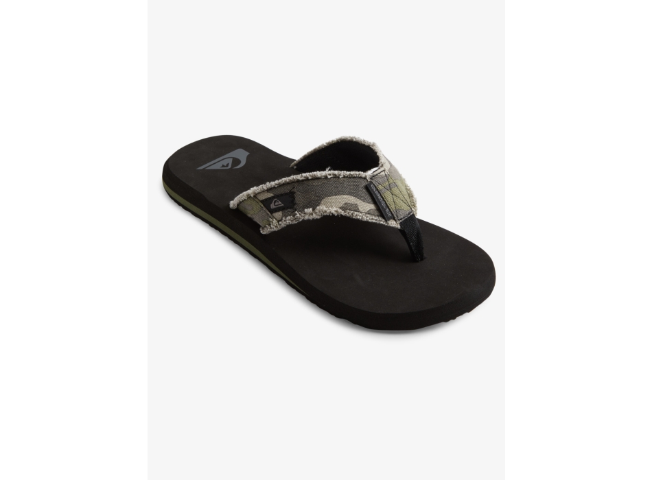 QUIKSILVER MONKEY ABYSS SANDALS GREEN BROWN BLACK