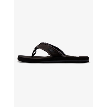 QUIKSILVER MONKEY ABYSS SANDALS BLACK BLACK BROWN