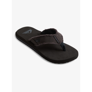 QUIKSILVER MONKEY ABYSS SANDALS BLACK BLACK BROWN