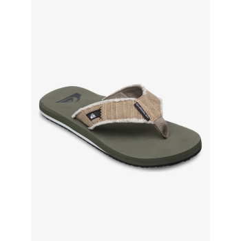 QUIKSILVER MONKEY ABYSS SANDALS GRAPE LEAF