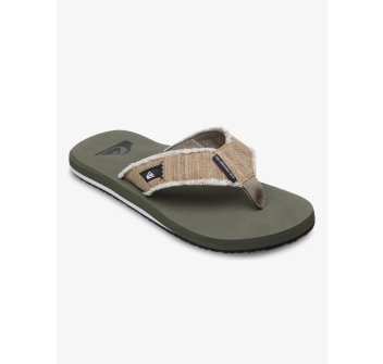 QUIKSILVER MONKEY ABYSS SANDALS GRAPE LEAF