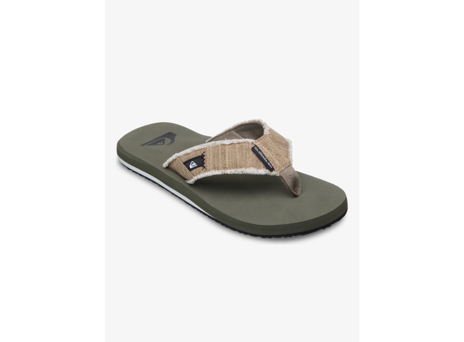 QUIKSILVER MONKEY ABYSS SANDALS GRAPE LEAF