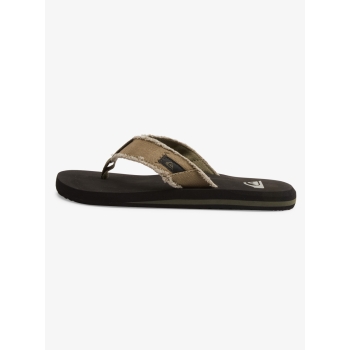 QUIKSILVER MONKEY ABYSS SANDALS GREEN BLACK BROWN
