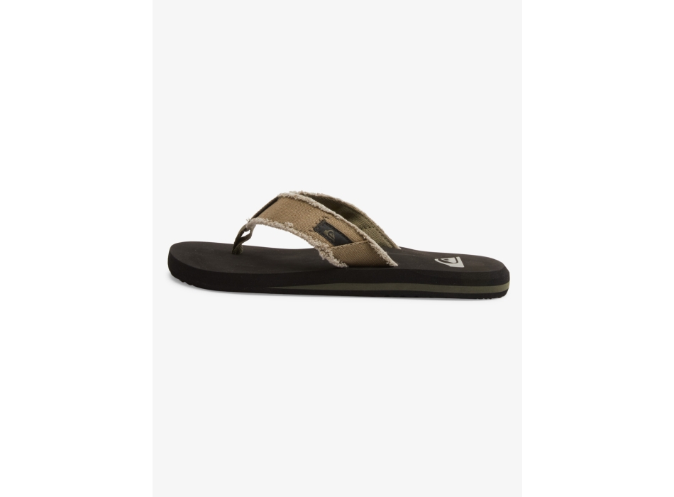 QUIKSILVER MONKEY ABYSS SANDALS GREEN BLACK BROWN