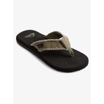 QUIKSILVER MONKEY ABYSS SANDALS GREEN BLACK BROWN