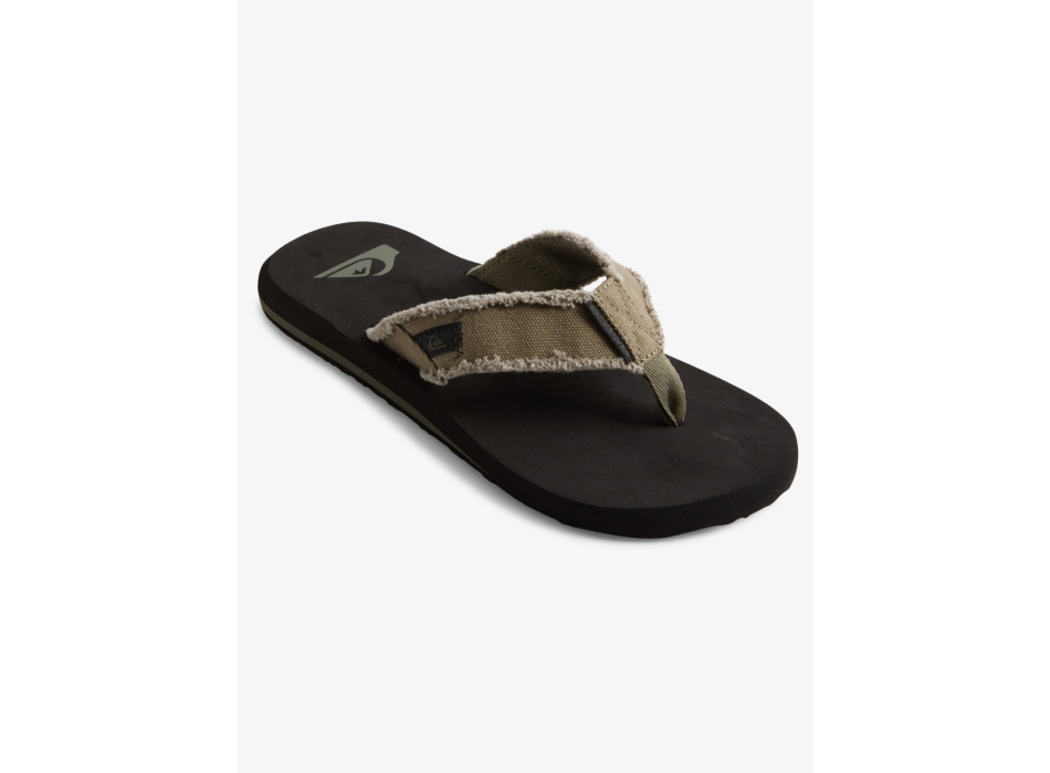QUIKSILVER MONKEY ABYSS SANDALS GREEN BLACK BROWN