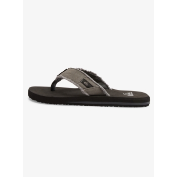 QUIKSILVER MONKEY ABYSS SANDALS GREY BLACK BROWN