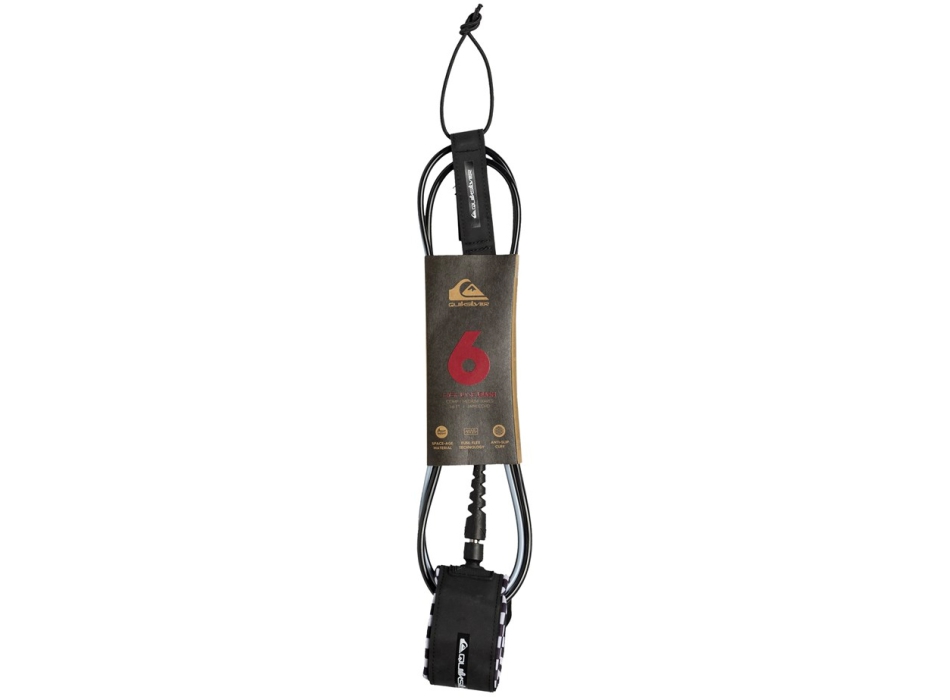 QUIKSILVER LEASH HIGHLINE COMP 6" BLACK