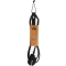 QUIKSILVER LEASH ORIGINAL LONG 9" BLACK