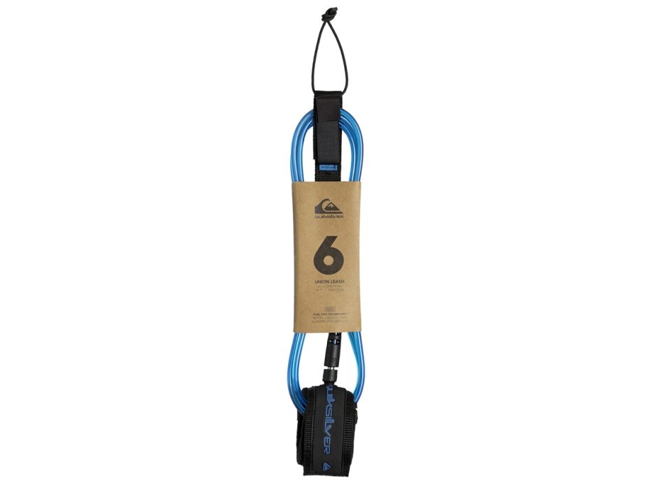 QUIKSILVER LEASH 6" BLUE JEWEL